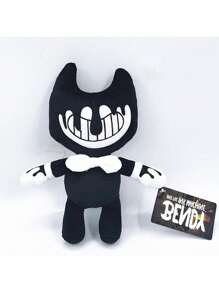 Muñeco de peluche de Bendy y la máquina de tinta - regalo coleccionable para fans de los personajes animados - multicolor - Ver 5