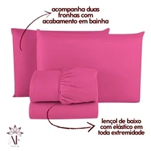 Bed Skirts - Rosa Fucsia - Ver 3