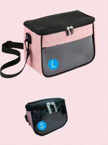 Portable Pet Carrier Bag, Windproof One Shoulder Tote Bag For Small Pets, Hamster Cage