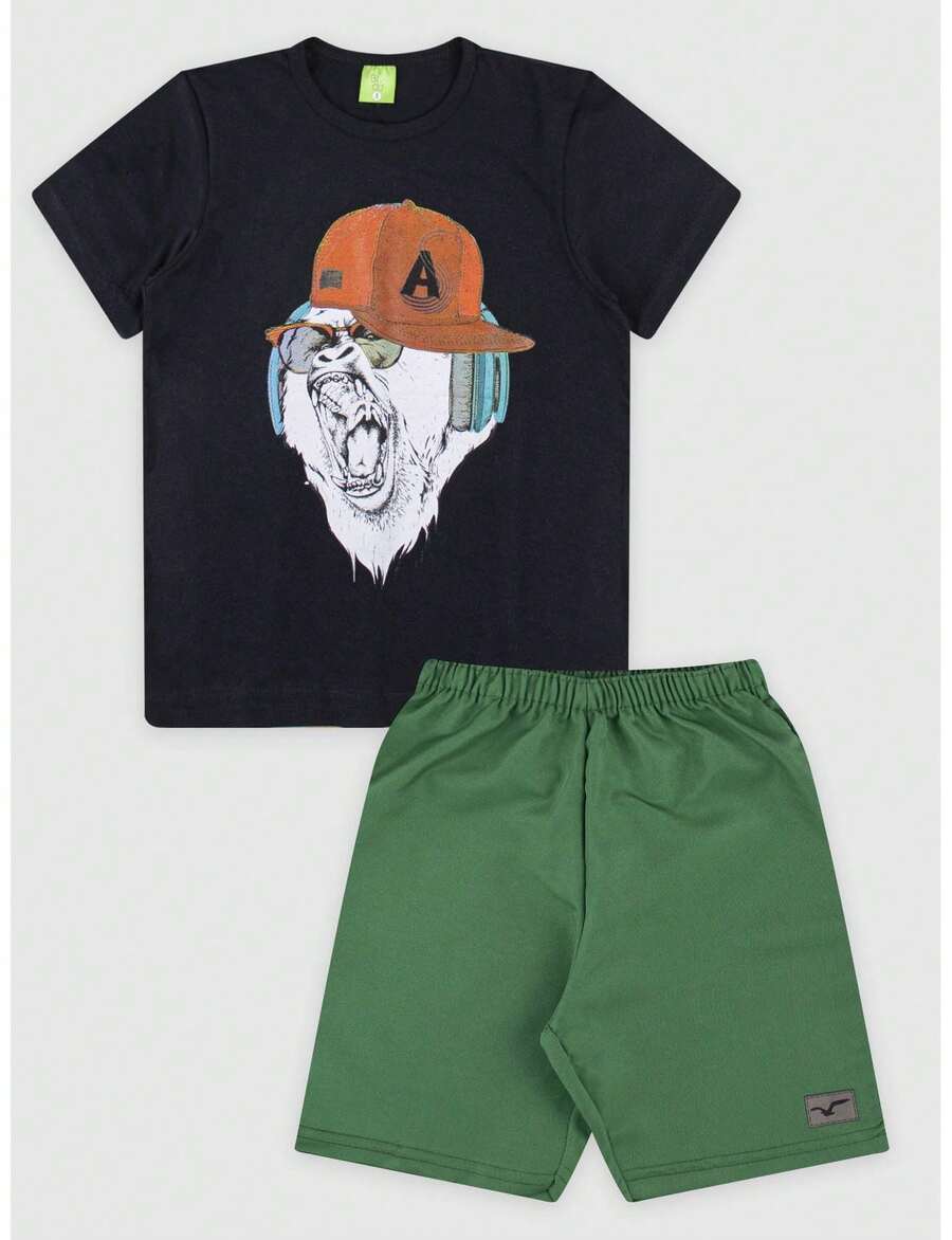 Young Boys Sets - 黑色 - 查看 1