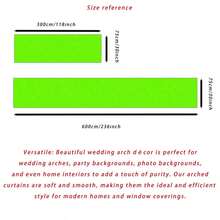 1pc Elegant Sheer Wedding Arch Backdrop For Indoor And Outdoor Decoration - Light Cheek Powder - View 7