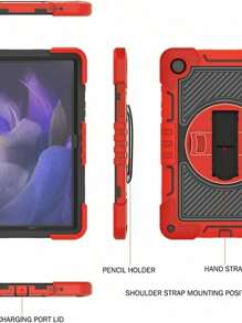 Tablet Cases - 레드 - 보기 4