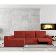 Eysa Relax Chaise Longue Sofa Cover Long Left Arm Bielastic Jacquard Extra Soft Touch - Left Chaise Longue Sofa Cover Maximum Adaptability And Protection Perfect Fit - Chaise Longue Sofa Cover 100% Made In Spain