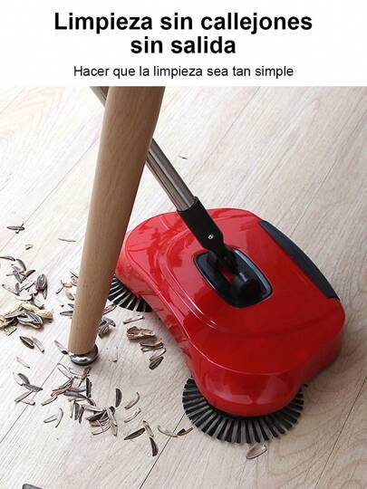 Aspiradora de suelo multifuncional manual para el hogar, aspiradora manual, aspiradora de suelo y fregadora en una máquina, conjunto de escoba, cepillo y fregona, máquina aspiradora mágica