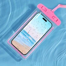 xcxjyf 防水手機殼漂移潛水游泳防水包適用於6英寸移動套小袋殼套水下防水袋殼套套 - 黑色 - 查看 15