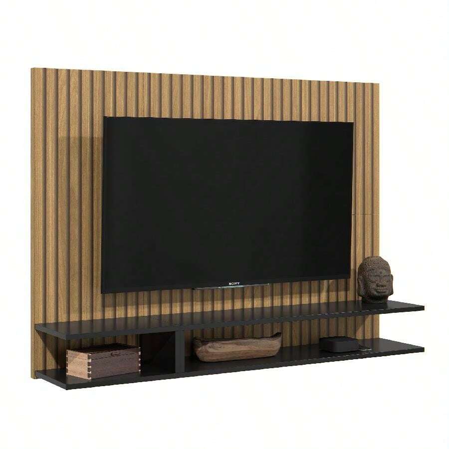 Quality Furniture TV Mounts, Stands & Turntables - Maroon - View 1