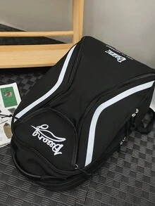 大容量男士背包，尼龙材质，轻便书包，旅行通勤包，休闲书包，男士大学生商务书包，简约书包，黑色背包，笔记本电脑背包，节日必备品，大学秋季必备品，带可调节肩带，适用于学校用品青少年新生高中宿舍实用超大书包返校书包大容量书包 - 彩色 - 查看 8