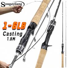 Sougayilang Fishing Rod - Ultra-Light & Strong Tip, 2-Section, 1-6lb Solid Carbon Fiber, Ultra-High Sensitivity, Multi-Functional, Suitable For Spinning And Casting, Ideal For Exciting Freshwater Fishing - Black - View 13