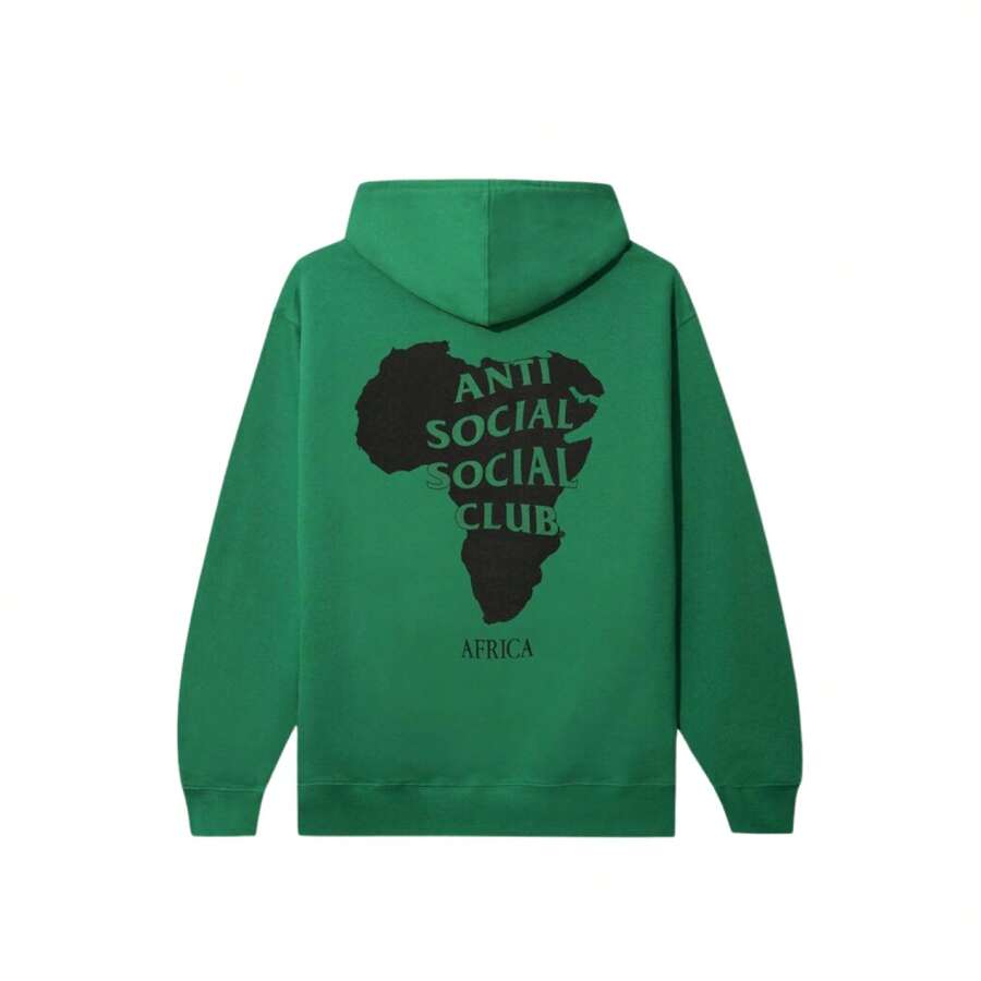 Anti Social Social Club 非洲绿色连帽衫 - FW21 系列 ASSC - 綠色 - 查看 1