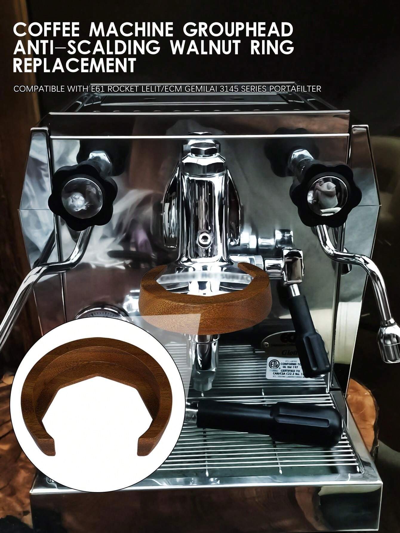Hazel & Hershey | Espresso Machine Group Head Brush With Spoon – Hazel & Hershey Coffee Roasters