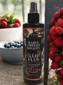 NUEVO 8oz Clean Clear Limpiador Multiusos Trabajo de Uñas Frangancia Frutos Rojos - Negro - Ver 2