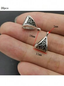 4Color 20 Types Of Three-Way Connecting Beads Alloy For Bracelet Necklace Pendant DIY Handmade Jewelry Accessories Making R224