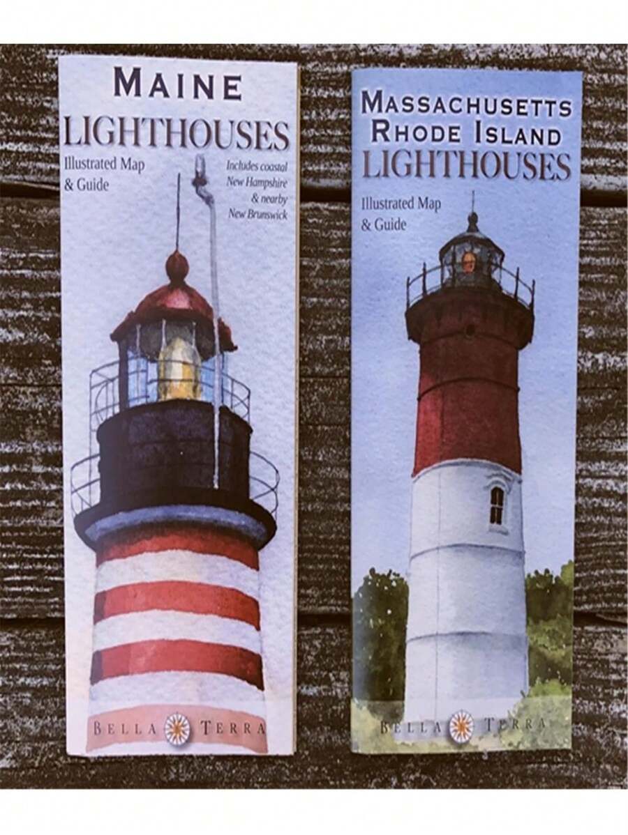 Unbeatablesale New England Lighthouses Map Pack | SHEIN USA