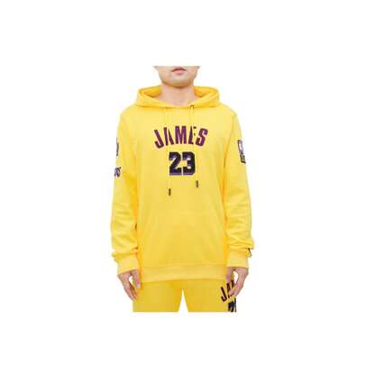 Pro Standard NBA Los Angeles Lakers - Lebron James Yellow Hoodie BLL551722-YEL
