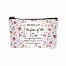 10 Pcs Christian Makeup Bag Bible Pencil Pouch Bible Cover Floral Cosmetic Bags Set Christian Inspirational  Gifts Study Supplies For Women, Adults, Baby Shower Prizes  Gifts In Bulk - 10 Pcs Christian Makeup Bag - View 12
