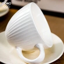 QOMO-1996 QOMO 16/20/24/36/48-Piece White Dinnerware Set, Service For 4/6/8, Dining Set - 白色20個 - 查看 6