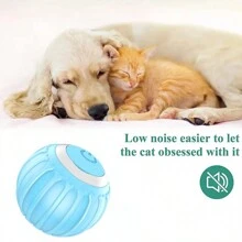 Đồ chơi bóng lăn điện tương tác cho mèo - Chuyển động tự động và thông minh, lý tưởng cho mèo con và mèo hiếu động - Đồ chơi thú cưng giải trí và kích thích. - Nhiều màu - Xem 9