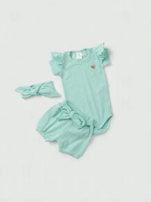 Ame Kids Baby Girls Sets - Mint Green - View 1