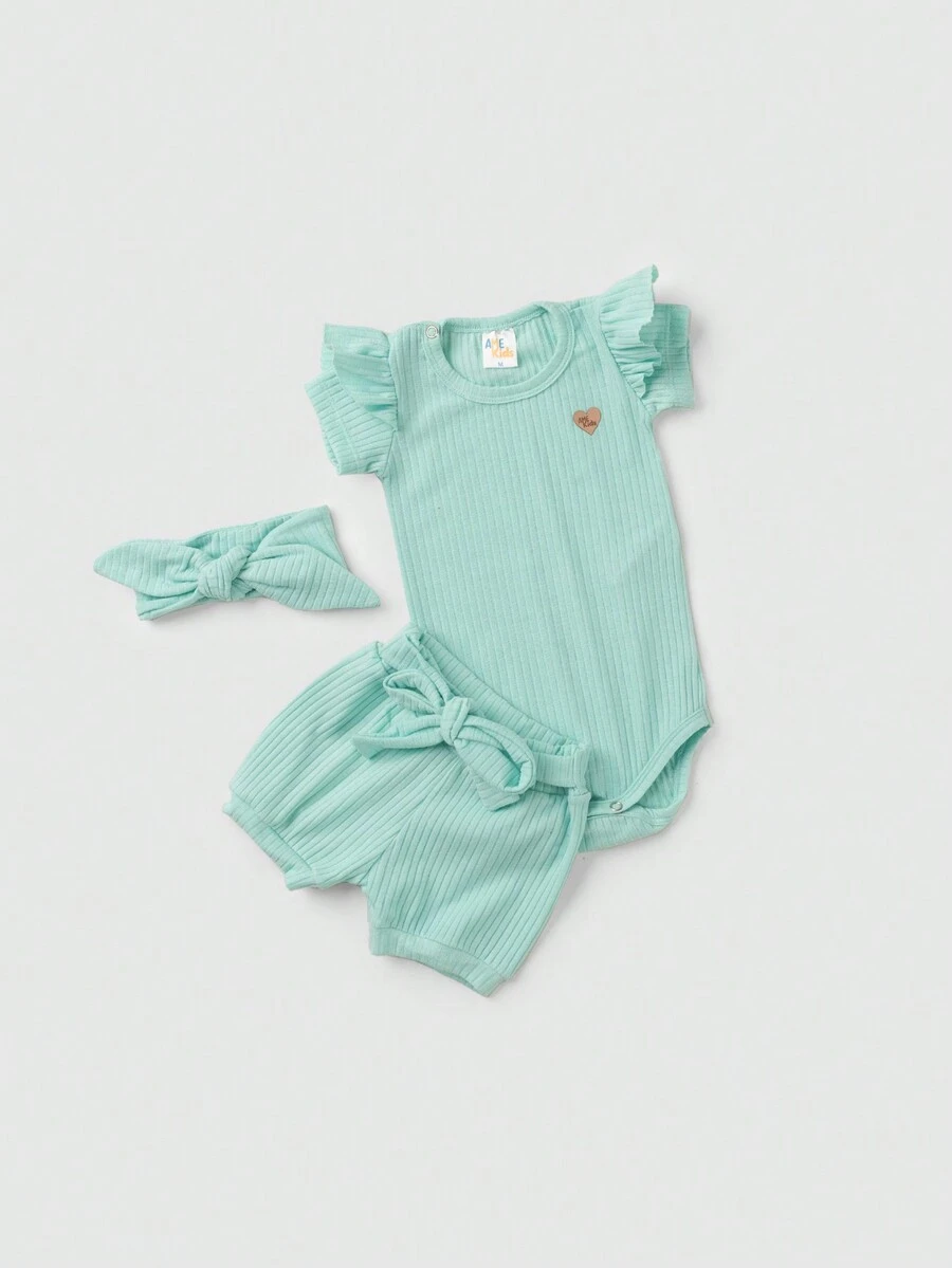 Ame Kids Baby Girls Sets - Mint Green - View 1