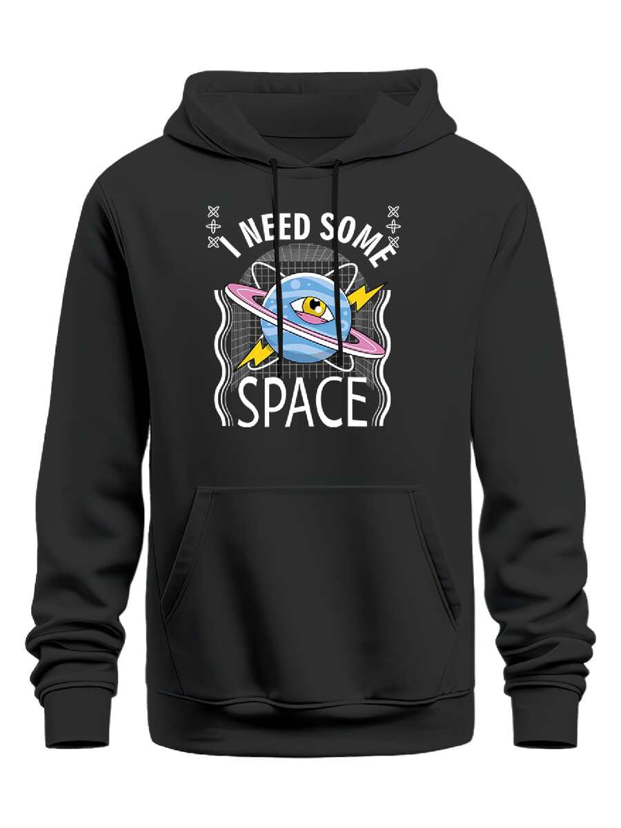 Men Hoodies - màu đen - Xem 1