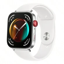 1 dây đeo silicon màu trơn thời trang dành cho cả nam và nữ có đầu nối kim loại, tương thích với đồng hồ thông minh Watch Fit 3, Watch Fit 4 và Watch Fit 4 Pro - Một cỡ - Xem 2