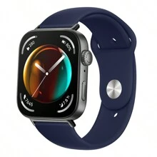 1 dây đeo silicon màu trơn thời trang dành cho cả nam và nữ có đầu nối kim loại, tương thích với đồng hồ thông minh Watch Fit 3, Watch Fit 4 và Watch Fit 4 Pro - Một cỡ - Xem 9