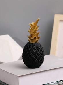 1 件北欧风格创意菠萝树脂工艺品家居客厅卧室电视柜书桌装饰品最佳礼物 - 彩色 - 查看 11