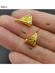 4Color 20 Types Of Three-Way Connecting Beads Alloy For Bracelet Necklace Pendant DIY Handmade Jewelry Accessories Making R224
