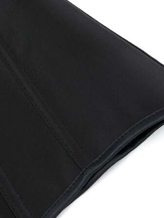 束胸上衣，无肩带塑身衣，带 11 根钢骨，束腰，侧拉链，适合舞台表演，紧身