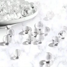 12000 颗透明水凝胶果冻珠，适用于花瓶填充、婚礼中心装饰、圣诞装饰、节日花卉装饰的水凝胶珠 - 透明 - 查看 3