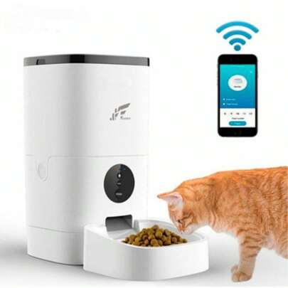 Comedouro Automatico Alimentador Automatico WIFI Jwcom