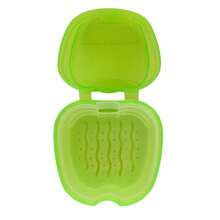 Deluxe Denture Case - Spacious Holder With Ventilated Cup, Detachable Strainer Basket, And Travel-Friendly Design For Thorough Cleaning And Storage - Essential For Daily Care And Travel, Portable Accessories Storage - Multicolor - View 11