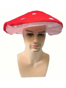 1 pieza Sombrero gigante con diseño de hongo para accesorios de disfraces de cosplay, gorro para bodas, despedidas de soltero, Halloween, Día de San Valentín - sin componentes eléctricos y sin plumas - Multicolor - Ver 5