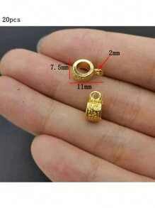 4Color 20 Types Of Three-Way Connecting Beads Alloy For Bracelet Necklace Pendant DIY Handmade Jewelry Accessories Making R224