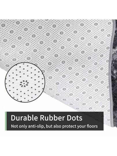 Piece Fluffy Shaggy Living Room Rug,Tie Dye Ultra Zachte Bedroom Vloer Carpet, Non Slip Indoor Mat, Home Kids view 4