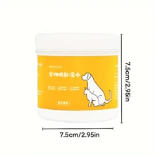120pcs Pet Eye Special Eye Wipe, To Remove Tear Marks, Dog Eye Cleaning Artifact