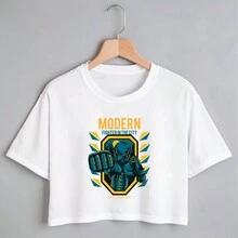 Women T-Shirts - 白色 - 查看 1
