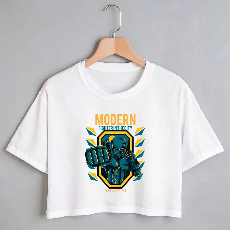 Women T-Shirts - 白色 - 查看 1