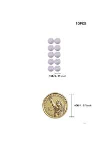 10入組天然珍珠母貝薄片，適用於珠寶首飾製作，如風鈴、耳環和項鍊等DIY項目，是送給朋友和母親的絕佳禮物 - 天然貝殼片 - 查看 13