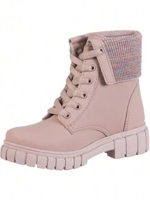 GiGiL Kids Boots - 乾枯玫瑰色 - 查看 1