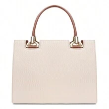 Original Women's Quality Bag High Strength And Multifunctional Capacity + Removable Cross Shoulder Strap 60% OFF - white brown - View 4