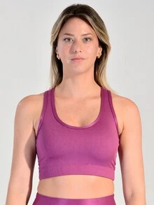 Women Sports Sets - 紫色 - 查看 3