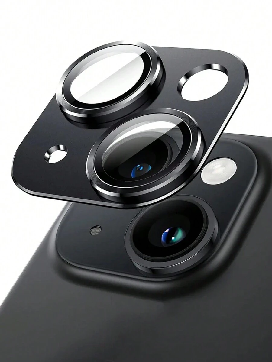 Metal Tempered Glass Camera Lens Protector Cover Compatible With Iphone 15 Pro Max 14 Plus 13 Mini 15Pro 14Pro Protection Phone Accessories Gift For Birthday, Family, Friends Alloy Metal With Tempered Glass Full Cover, Lens Protector Waterproof Shockproof Anti-Fall Anti-Fall Scratch Resistant Anti-Fingerprint