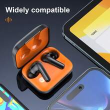 Tai nghe không dây mới 2024 có thời lượng pin dài, mini cầm tay, thích hợp để tập thể dục, chạy bộ, nghe nhạc, chơi game, tương thích với Apple, Huawei, Samsung, v.v. - Nhiều màu - Xem 8