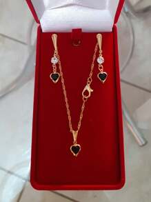 Women Jewelry Sets - Black - View 4
