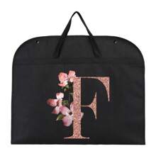 便携式防尘衣服罩 无纺布防水衣服防尘罩手提袋 玫瑰金首字母 A 到 Z 字母图案衣服防尘盒 衣服保护袋 户外贴身收纳袋 衣服罩 西装外套收纳袋 衣服袋 衣柜悬挂式衣服保护罩袋 旅行必需品 女士旅行收纳袋 男士旅行配件 父亲出差 学校收纳袋 教师收纳袋 衣服收纳 衣服收纳袋 壁橱收纳袋 整理和存储收纳袋 收纳盒 整理和存储收纳袋 家用卧室宿舍壁橱收纳袋 挂衣服连衣裙衬衫外套壁橱收纳袋 - 黑色 - 查看 20