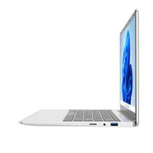 KurieTim 笔记本电脑 8GB DDR4 256GB SSD，14.1 英寸 1920 X 1080 屏幕，四核英特尔赛扬 J4105（最高 2.5GHz），WiFi，网络摄像头，USB3.0，迷你 HDMI 兼容，Windows 11 Pro 电脑 - 銀色 - 查看 10