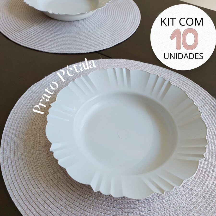 Plates - สีขาว - ดู 1