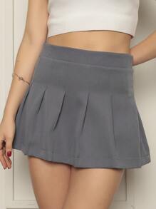 Women Shorts - 灰色 - 查看 4