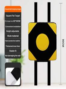 1 Bộ Bao Đấm Quyền Anh, Túi Đấm Treo Có Móc Và Dây Xích Thép Không Gỉ, Dùng Cho Võ Thuật Và Huấn Luyện Chiến Đấu Đấm Mục Tiêu - Đỏ - Xem 7